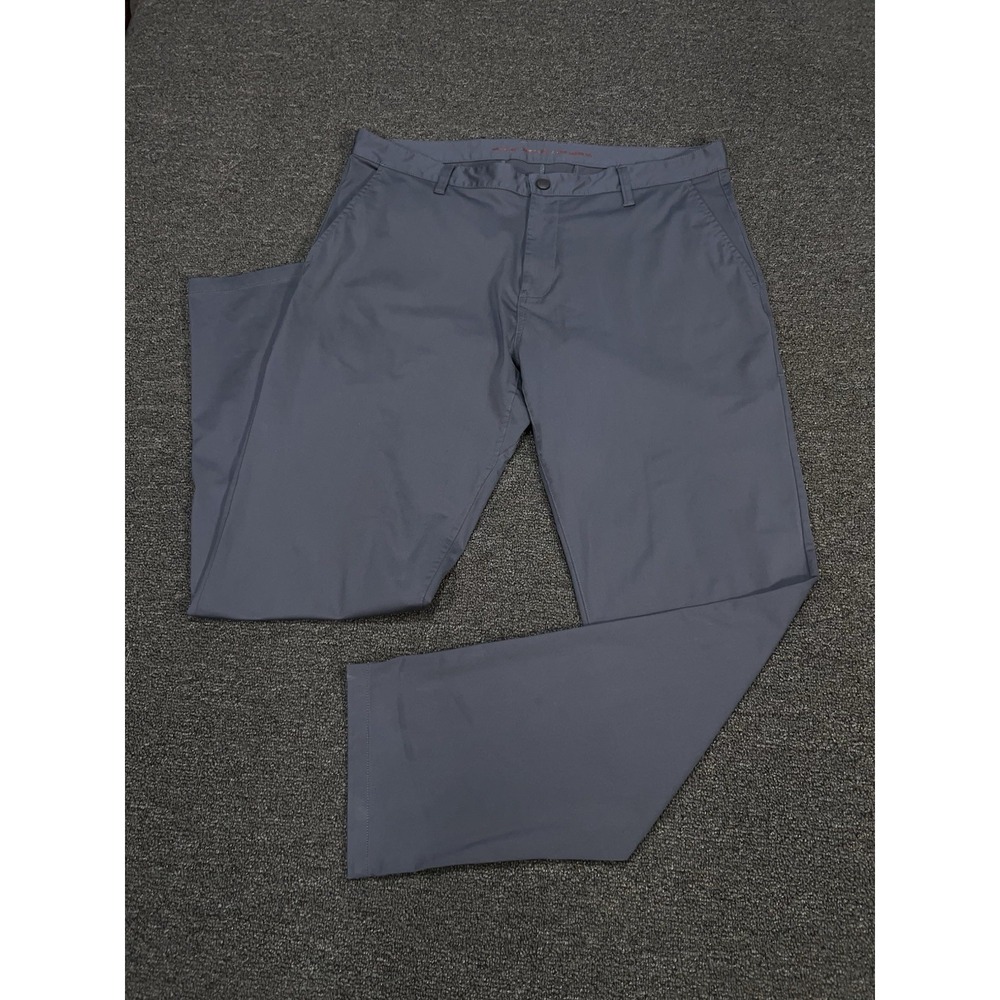 Rhone‎ Commuter Pants Men's 38 (Fits 39x32) Gray Tech Chino Performance Stretch